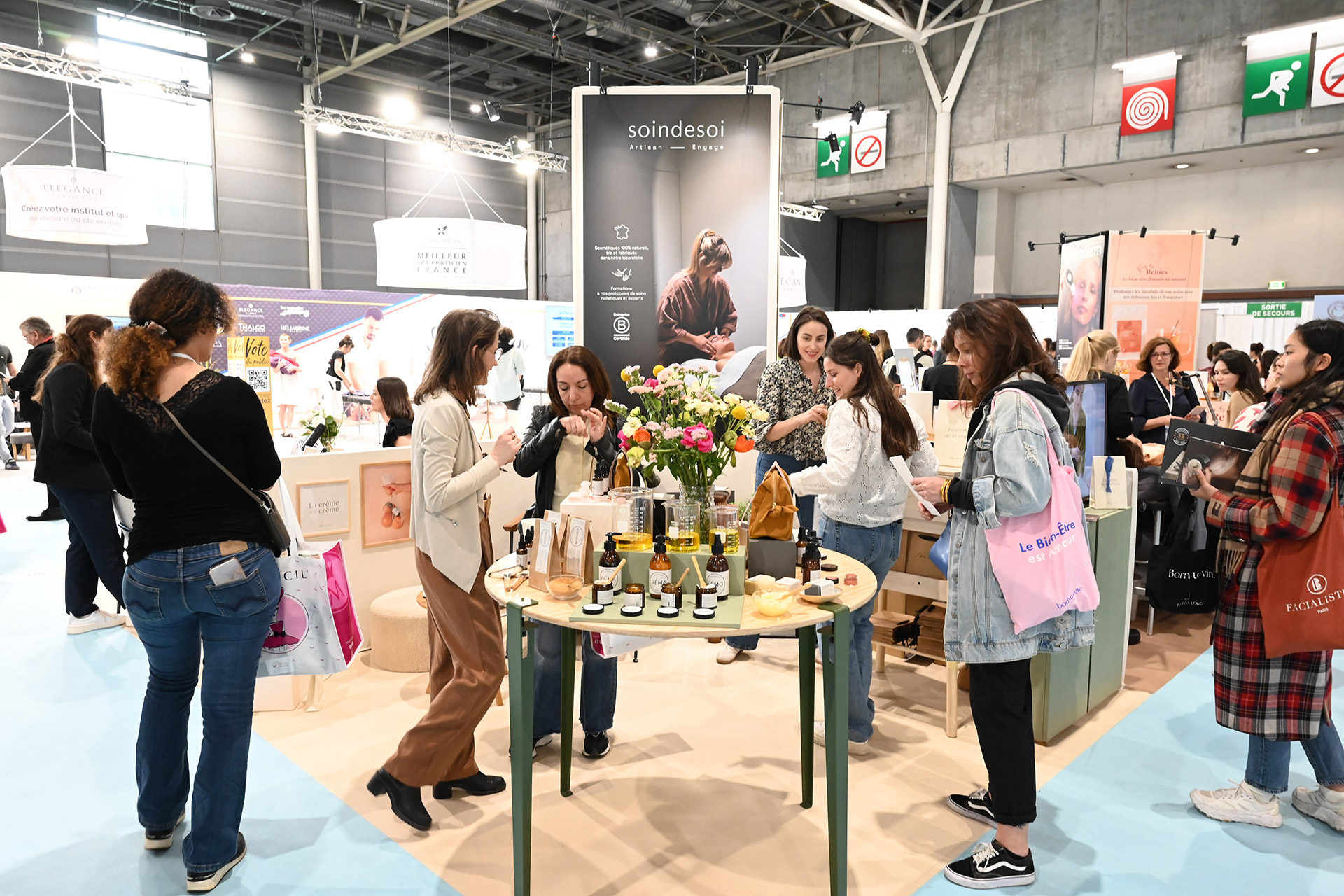 Visiter le salon des étudiantes en esthétique