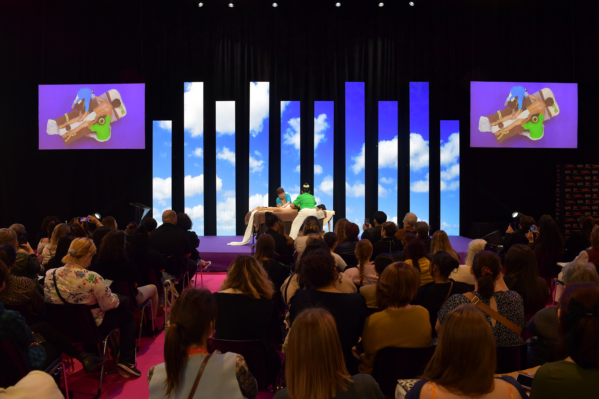 Démonstrations spa / massage